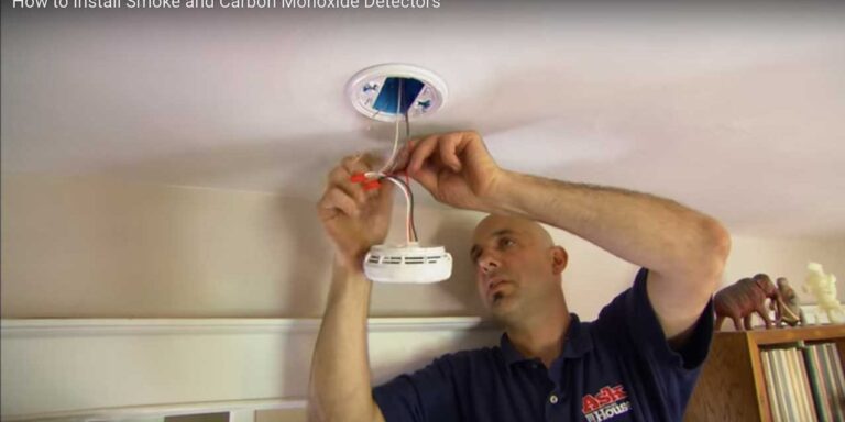 How to install smoke detectors